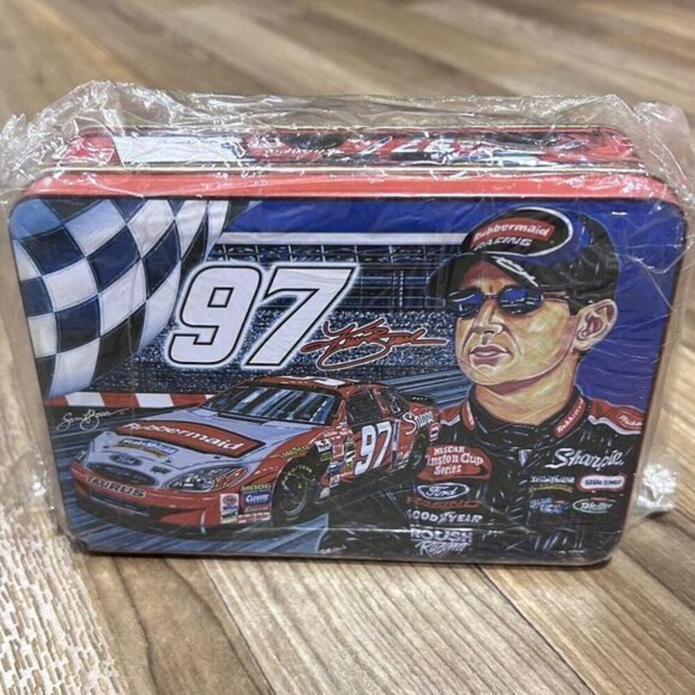 NASCAR Tin Box‎ #97 Kurt Busch Collectors Wrapped Empty Tin